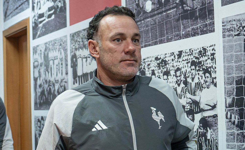 Gabriel Milito, técnico do Atlético, antes de duelo contra o São Paulo pela Copa do Brasil (foto: Pedro Souza/Atlético)