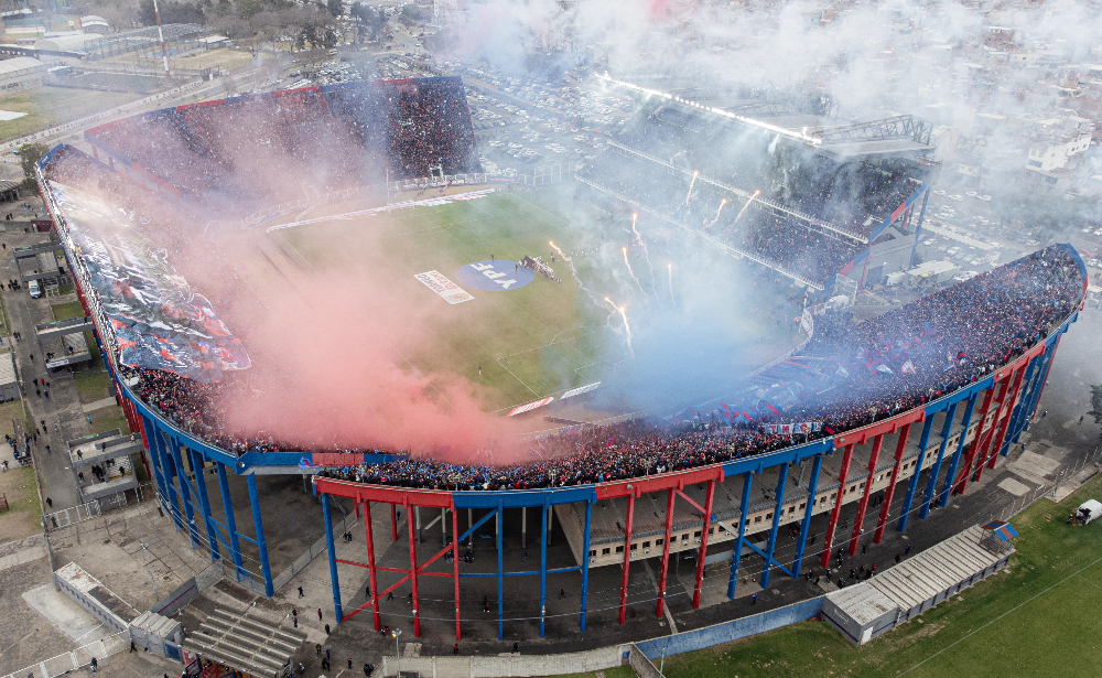 Nuevo Gasómetro em dia de jogo do San Lorenzo - (foto: Divulgação/San Lorenzo)