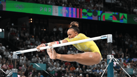 Rebeca Andrade, ginasta (foto: Leandro Couri/EM/D.A Press)