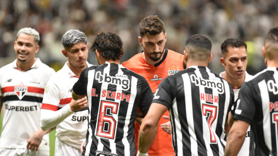 São Paulo e Atlético brigam por vaga na semifinal da Copa do Brasil (foto: Ramon Lisboa/EM/D.A Press)