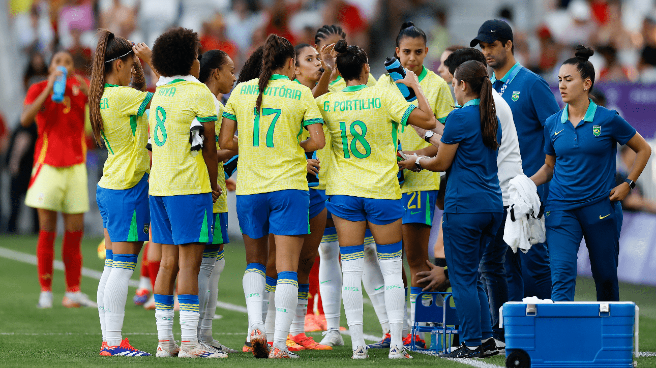 Jogadoras da Seleção Brasileira Feminina de Futebol (foto: Rafael Ribeiro/CBF)