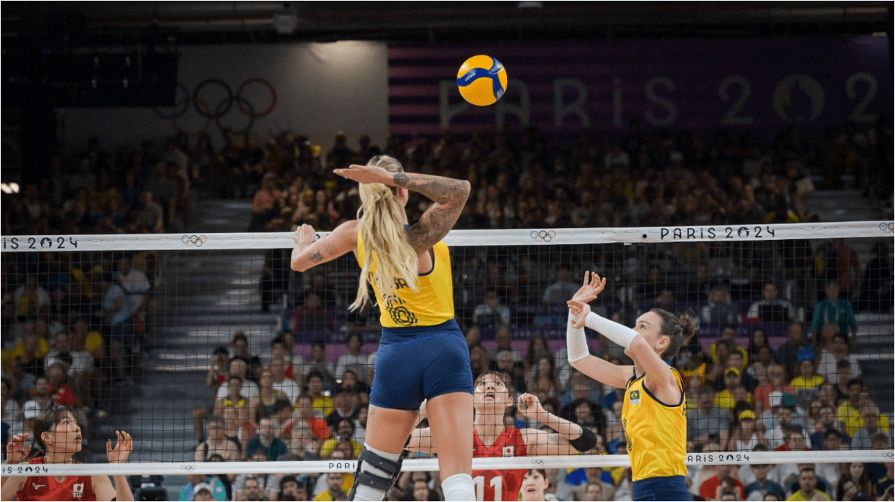 Thaisa, central da Seleção Brasileira Feminina de Vôlei (foto: Leandro Couri/EM/D.A Press)