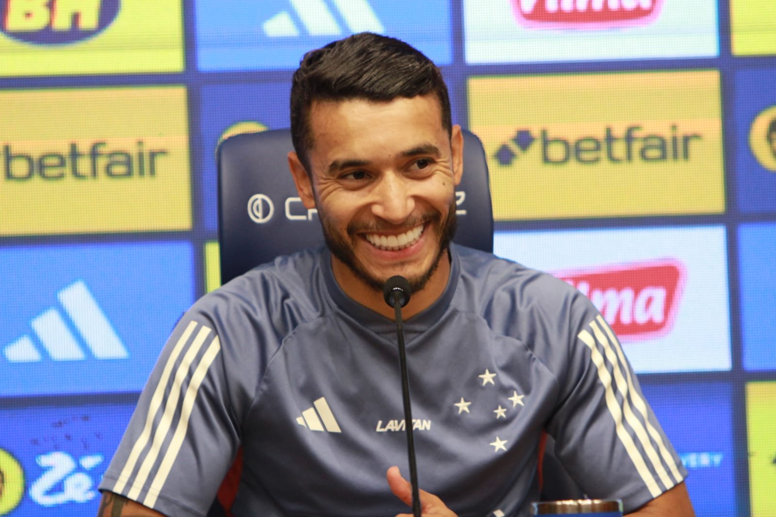 William, jogador do Cruzeiro (foto: Edesio Ferreira/EM/D.A Press)