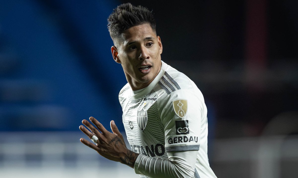 Zaracho em jogo pelo Atlético (foto: Pedro Souza/Atlético)