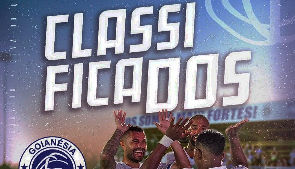 Goianésia celebra a vaga na Série D 2025 (foto: Divulgação/Goianésia)