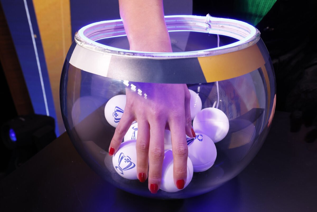 Pote de sorteio da Copa do Brasil (foto: Rafael Ribeiro / CBF)