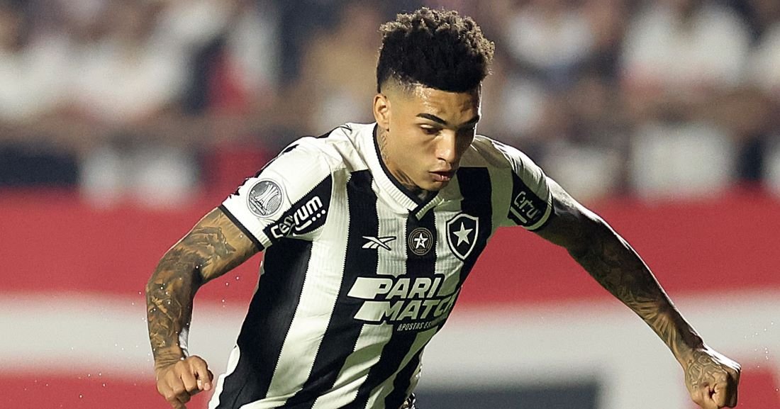 Igor Jesus tem seis gols e uma assistência em 17 jogos pelo Botafogo (foto: Vítor Silva/Botafogo)