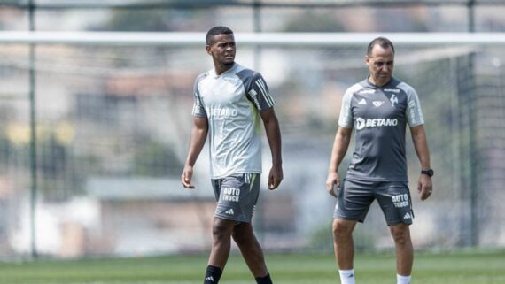 Alisson em treino (foto: Pedro Souza / Atlético )