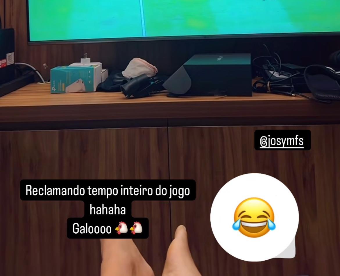 Gattaz zoa amiga atleticana (foto: Reprodução/Instagram)