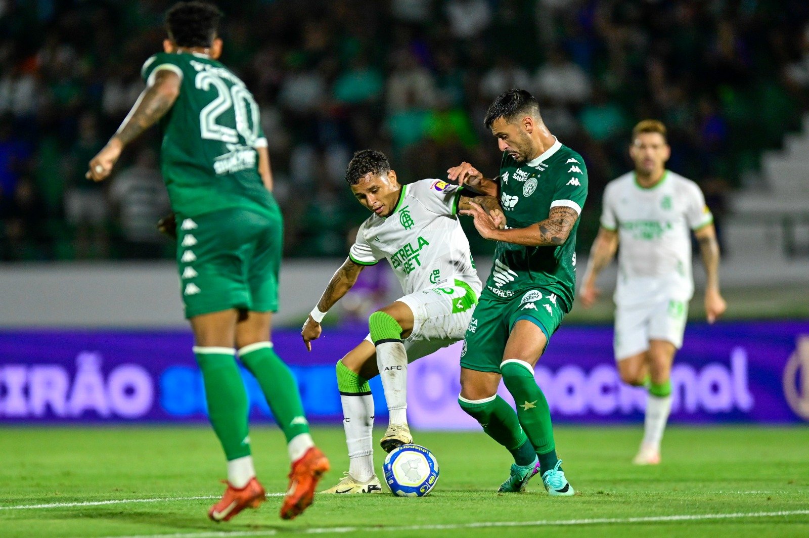 América e Guarani têm objetivos diferentes na Série B (foto: Mourão Panda/América)