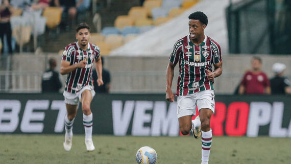 Keno em campo pelo Fluminense (foto: Lucas Merçon/Fluminense)