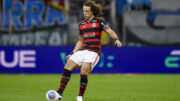 David Luiz em campo pelo Flamengo (foto:  Marcelo Cortes/CRF)