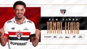 São Paulo anunciou Jamal Lewis (foto:  Divulgação/São Paulo)