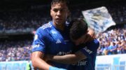 Kaio Jorge viveu manhã iluminada em vitória do Cruzeiro no Mineirão (foto: Edésio Ferreira/EM/DA Press)