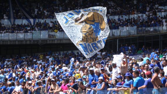 Torcida do Cruziero promete lotar o Mineirão no jogo de volta das quartas de final da Copa Sul-Americana (foto: Edésio Ferreira/EM/D.A.Press)