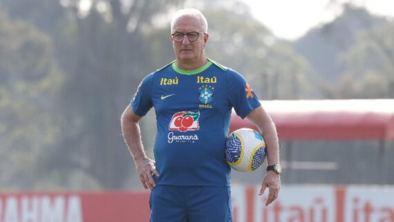 Dorival Júnior perdeu quatro jogadores por lesão na Seleção Brasileira (foto: Rafael Ribeiro/CBF)