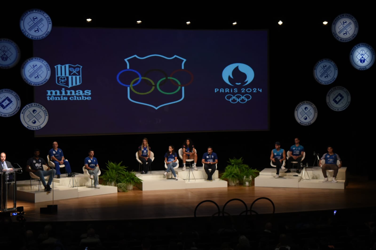 Minas presta homenagem aos atletas olímpicos