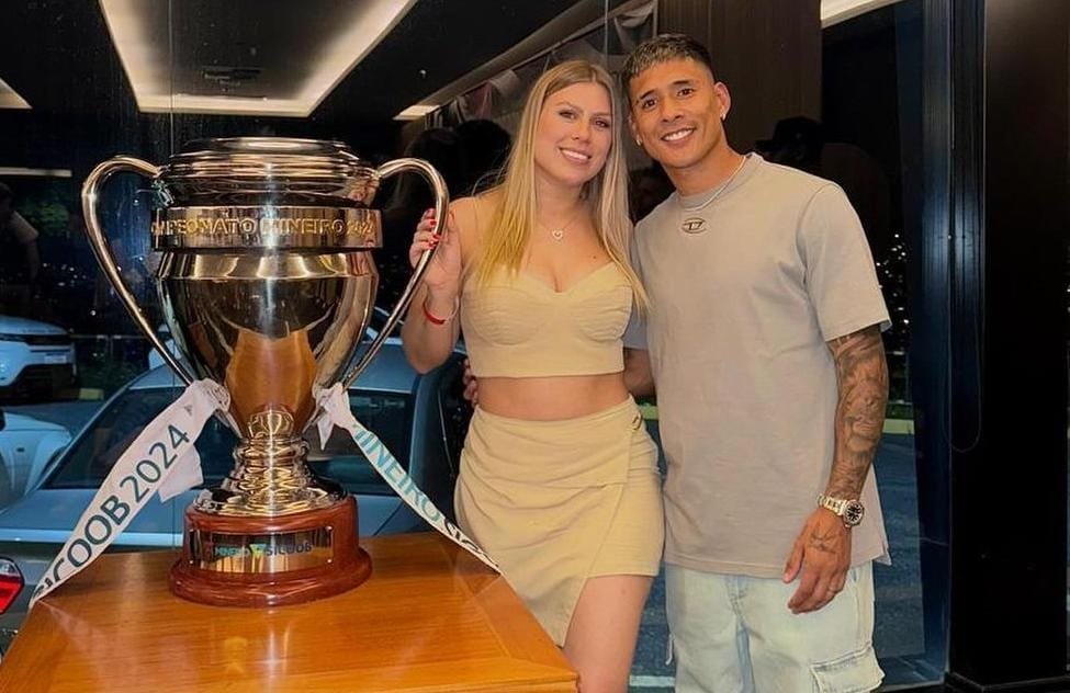 Florencia Narela e Matías Zaracho (foto: Reprodução/Instagram/matiizaracho28)