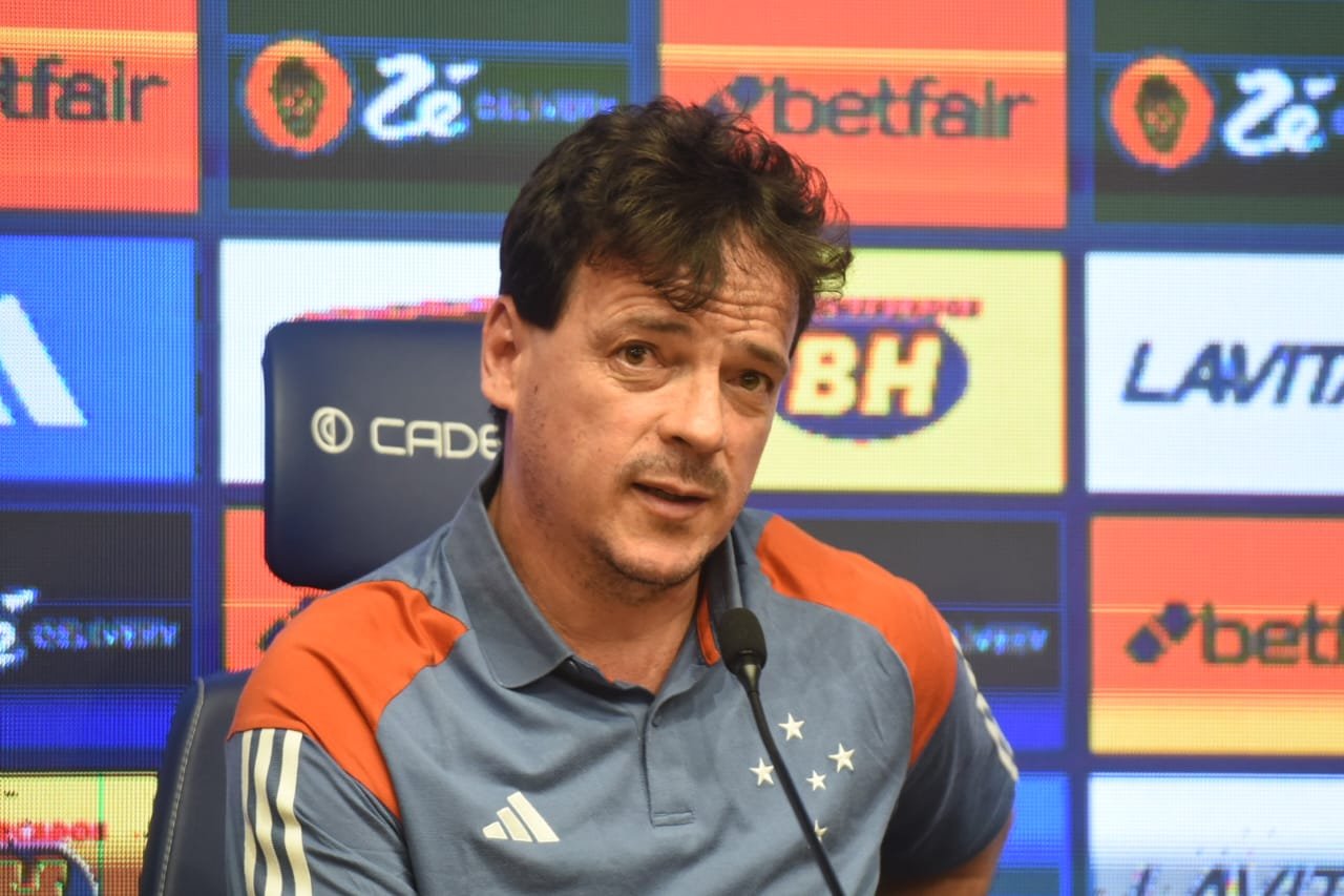 Fernando Diniz, treinador do Cruzeiro (foto: Gladyston Rodrigues/EM/DA Press)