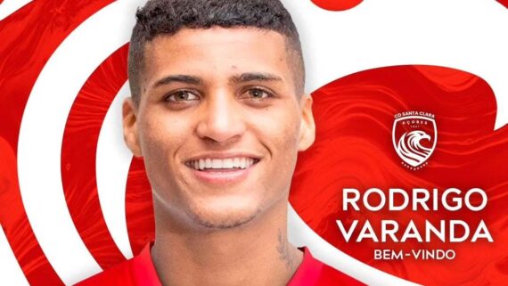 Rodrigo Varanda não chegou a jogar pelo Santa Clara (foto: Reprodução)