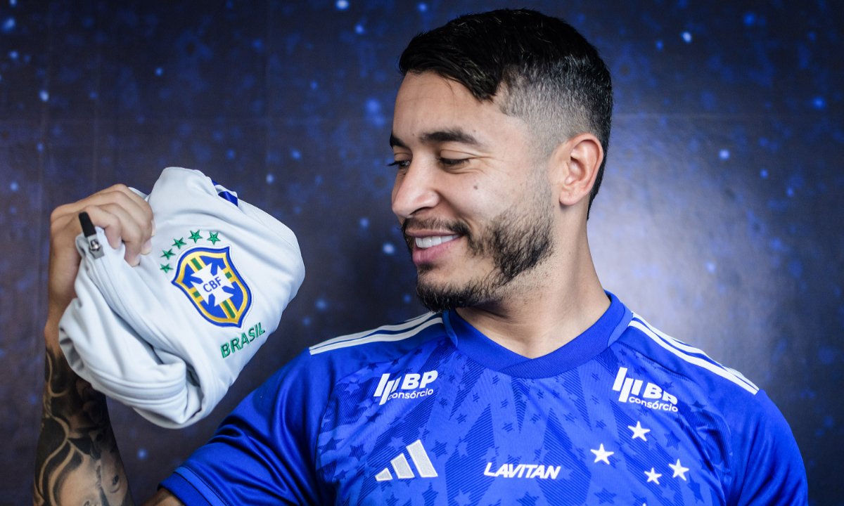 William, jogador do Cruzeiro (foto: Gustavo Aleixo/Cruzeiro)