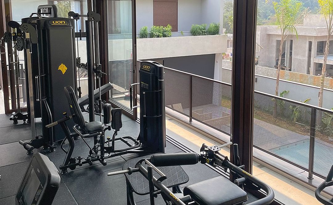 Academia residencial de Mariano, lateral-direito do Atlético (foto: Reprodução/Instagram/Mariano)