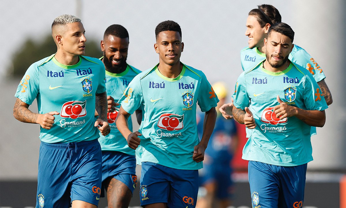 Treino da Seleção Brasileira (foto: Rafael Ribeiro/CBF)
