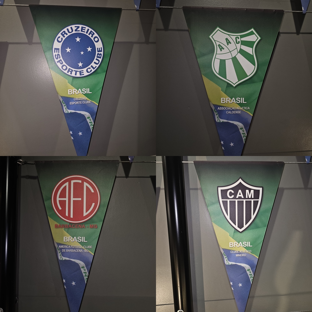 Referências aos clubes mineiros no Museu Conmebo