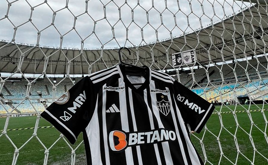Camisa do Atlético no Maracanã, no Rio de Janeiro (foto: Divulgação/X/Atlético)