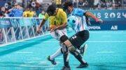 Brasil foi eliminado pela Argentina na semifinal do futebol de cegos da Paralimpíada de Paris 2024 (foto: Wander Roberto/CPB)