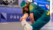 B-girl australiana Rachael Gunn nos Jogos Olímpicos de Paris 2024 (foto: Reprodução/Instagram)