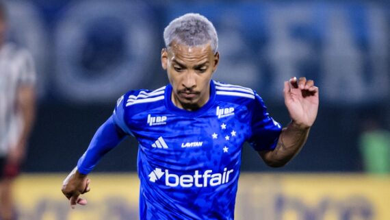 Matheus Pereira, jogador do Cruzeiro (foto: Gustavo Aleixo/Cruzeiro)