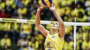 Dani Lins pela Seleção Brasileira Feminina de Vôlei em 2019 (foto: Wander Roberto/Inovafoto/CBV)