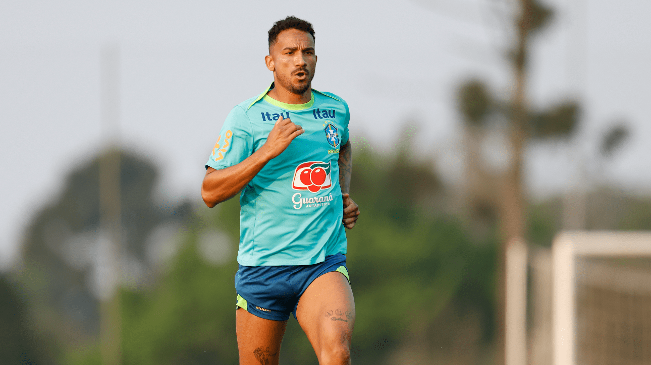 Danilo, lateral-direito da Seleção Brasileira e da Juventus (foto: Rafael Ribeiro/CBF)