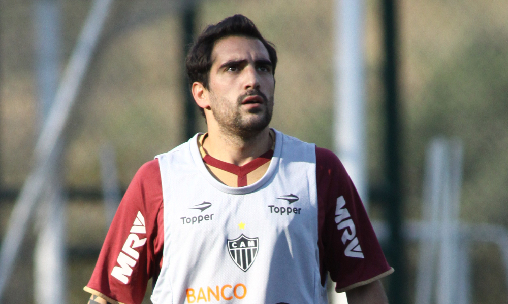 Escudero em treino pelo Atlético em 2012 - (foto: Rodrigo Clemente/EM/D.A Press)