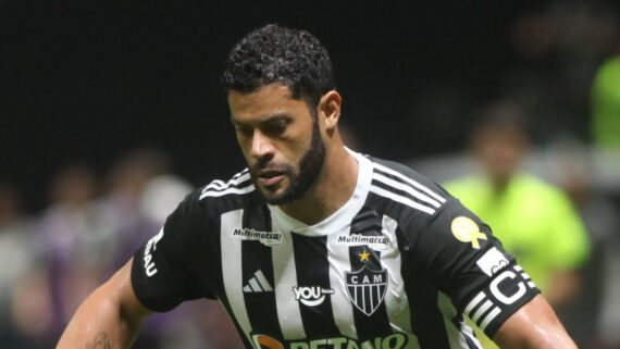 Hulk em Atlético x São Paulo na Arena MRV (foto: Edésio Ferreira/EM/DA.Press)