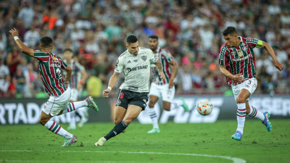 Lances de Fluminense x São Paulo (foto: Pedro Souza / Atlético)