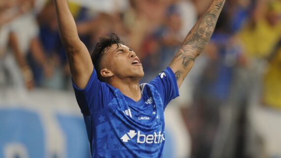 Kaio Jorge, jogador do Cruzeiro (foto: Alexandre Guzanshe/EM/DA Press)