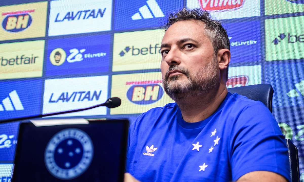 Alexandre Mattos, CEO de futebol do Cruzeiro (foto: Gustavo Aleixo/Cruzeiro)