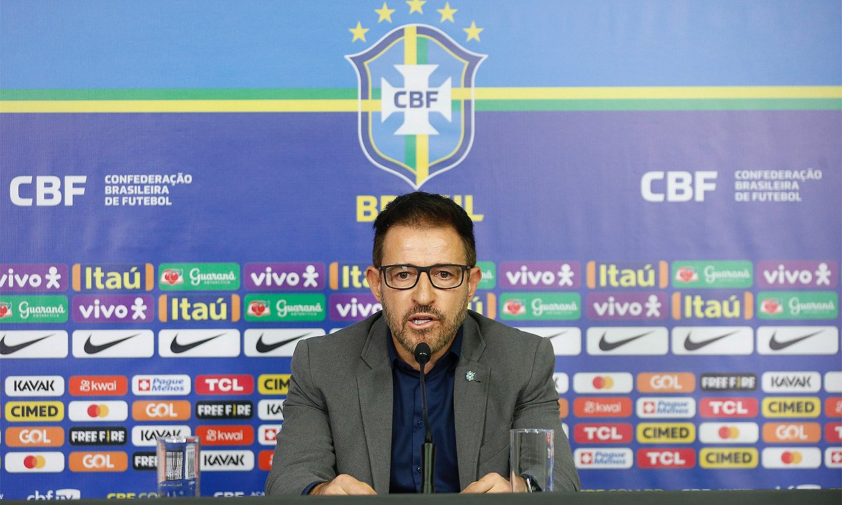 Ramon Menezes, técnico do Brasil Sub-20 (foto: Rafael Ribeiro/CBF)