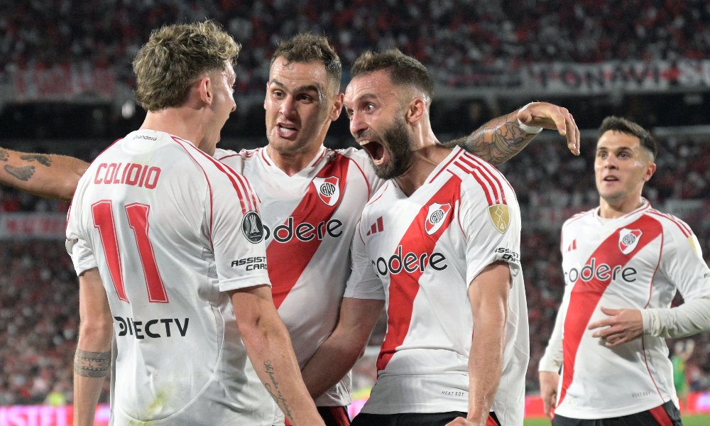 River Plate eliminou o Colo-Colo nas quartas de final da Libertadores (foto: JUAN MABROMATA / AFP)