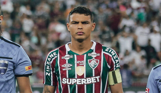 Thiago Silva, zagueiro do Fluminense, antes de jogo contra o Atlético pela Libertadores (foto: Lucas Merçon/Fluminense)