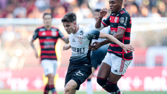 Corinthians perdeu para o Flamengo por 2 a 0 no turno do Brasileirão (foto: Rodrigo Coca/Agência Corinthians)