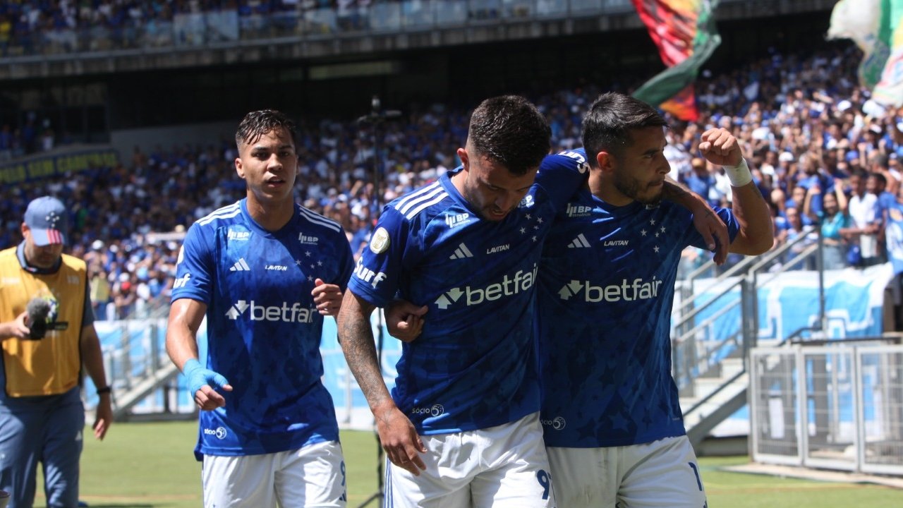 Mineirão recebeu partida entre Cruzeiro e Atlético-GO (foto: Edésio Ferreira/EM)