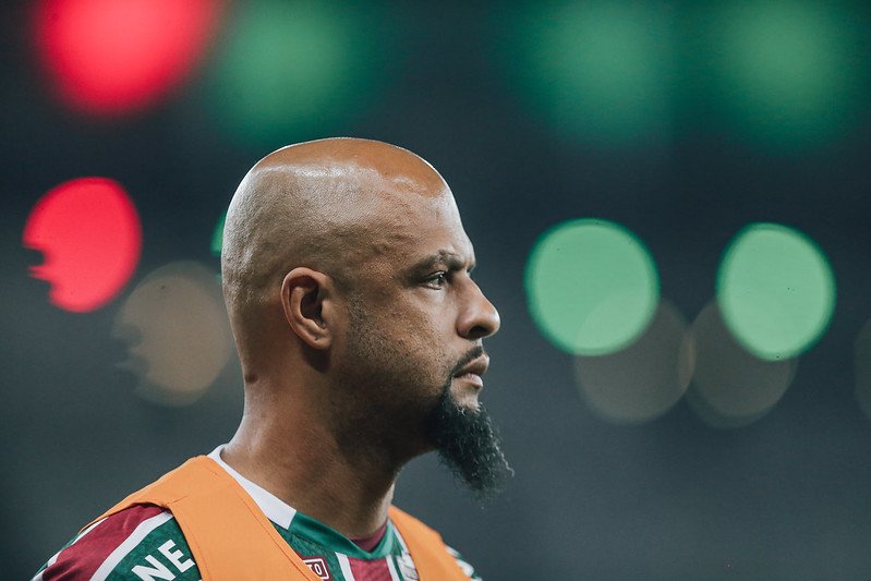 Ex-jogador Felipe Melo (foto: LUCAS MERÇON / FLUMINENSE F.C.)