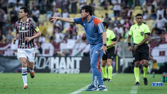 Em três jogos comandando o Cruzeiro, Diniz tem dois empates e uma derrota (foto: Gustavo Aleixo/Cruzeiro)