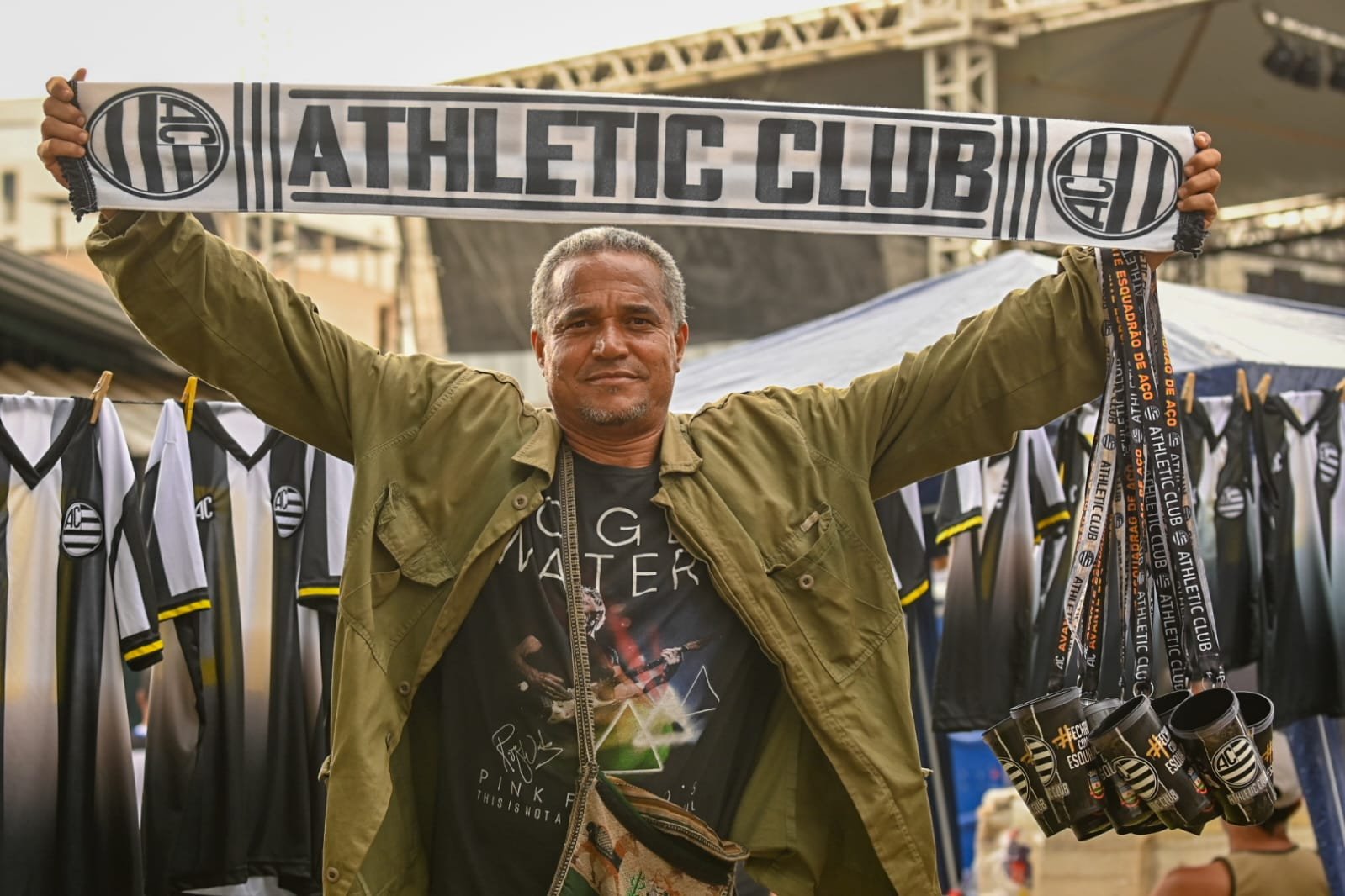 Geraldo Costa, vendedor ambulante (foto: Leandro Couri / EM / D.A Press)