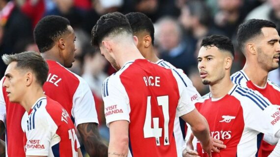 Jogadores (foto: Divulgação / Arsenal)