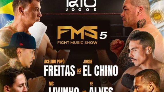 Card oficial do Fight Music Show 5 (foto: FMS/Divulgação)