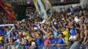 Torcida do Cruzeiro no Mineirão em jogo contra o Bahia (foto: Ramon Lisboa/EM/D.A.Press)